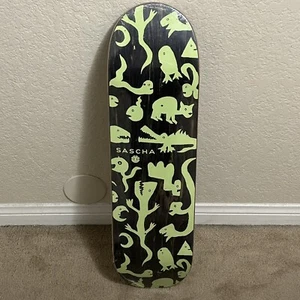 Element Sascha Daley Creatures Glow In The Dark Green Pro Skateboard Deck 8.5” - Picture 1 of 8