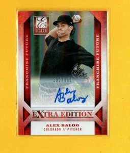 D14200 2013 Elite Extra Edition #24 ALEX BALOG AUTOGRAPH  #232/661 - Picture 1 of 1
