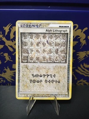 Alph Lithograph Two Unleashed 2010 Holo Pokemon Card TCG LP - Image 1 of 2