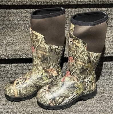 Habit Men’s 800gram Insulated 15" Waterproof Rubber Boot - Size 7 Realtree Edge - Image 1 of 4