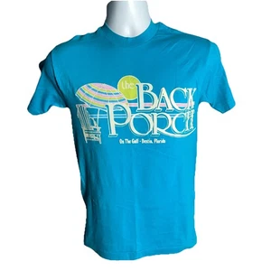 Back Porch Destin Florida Vintage 80s Single Stitch T-Shirt Medium By Signal USA - Bild 1 von 9