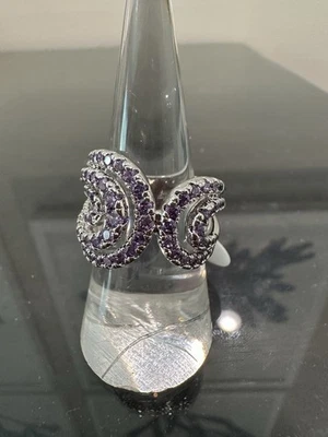 Anillo Bomb Party Talla 7 "Rebellious Spark" Circonito Dorado RG47103 Foto 1 de 3