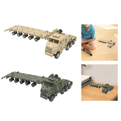 Véhicule de transport à remorque échelle 1:72, jouet à collectionner pour - Photo 1/2