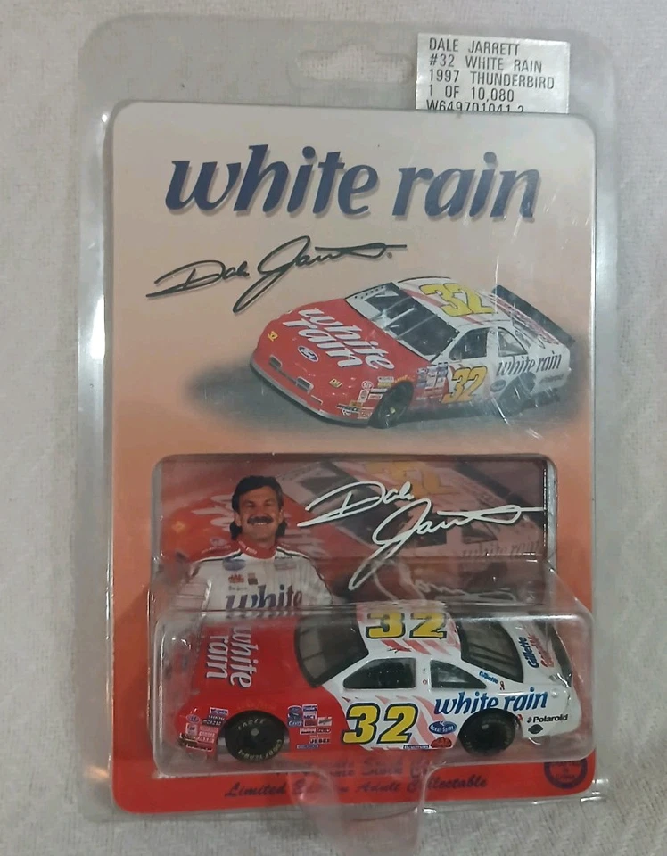 Dale Jarrett #32 White Rain 1997 Thunderbird Action 1:64 Nascar Diecast - Imagem 1 de 1