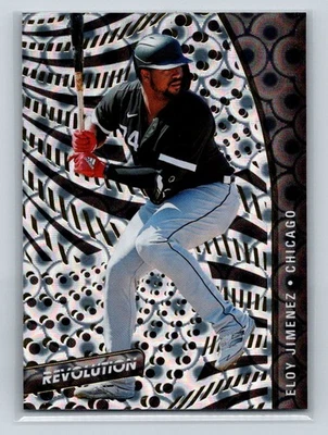 2021 Panini Chronicles Revolution Groove #98 Eloy Jimenez Chicago White Sox - Image 1 of 2