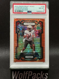 2024 Panini Prizm Draft Picks - Rated Prospect Cameron Ward #199 Orange... - Picture 1 of 2
