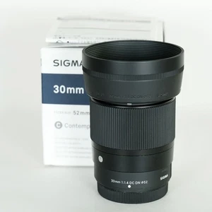 Sigma 30mm F1.4 DC DN for Fujifilm X APS-C Standard Prime Compact Used - Picture 1 of 10