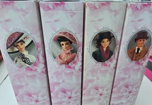 NEW Barbie My Fair Lady Hollywood Legends Collection 1995 Set of 4 Dolls NOS MIB - Picture 1 of 13