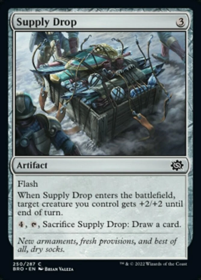 Supply Drop - The Brothers' War - English - NM - MTG - Image 1 of 1