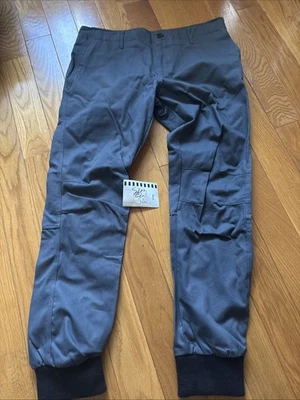 KITH Jogger Pants Mens 32 Classics Mercer Gray Grey Black Knitted Cuff USA - Image 1 of 4