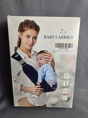  学步婴儿背带吊带,黑色 0-36 个月 6 路背带 7 至 44 磅! — 第 1/4 张图片