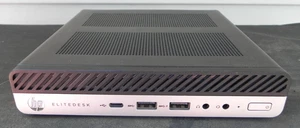 HP EliteDesk 705 G4 DM upgraded with 32GB RAM + Radeon RX560 Video card - Afbeelding 1 van 11