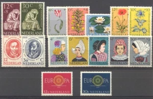 NL - NIEDERLANDE 1960-1969 MNH 10 komplette Jahrgänge - Bild 1 von 16