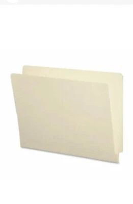Smead 24110 Manila End Tab File Folders With Reinforced Tab -Letter -8.50" 63 Ct - Image 1 of 4
