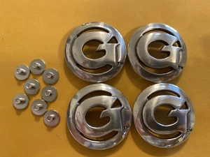 Lot Of 4 University Of Georgia Bulldogs Conchos With Screws 1 1/8” Wide - Picture 1 of 1