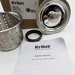 Kraus Stainless Steel Strainer Model BST-1 - Picture 1 of 4