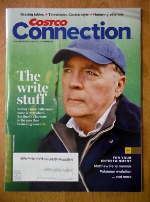James Patterson: COSTCO CONNECTION (November 2022) Matthew Perry—Stacy Schiff Foto 1 de 4