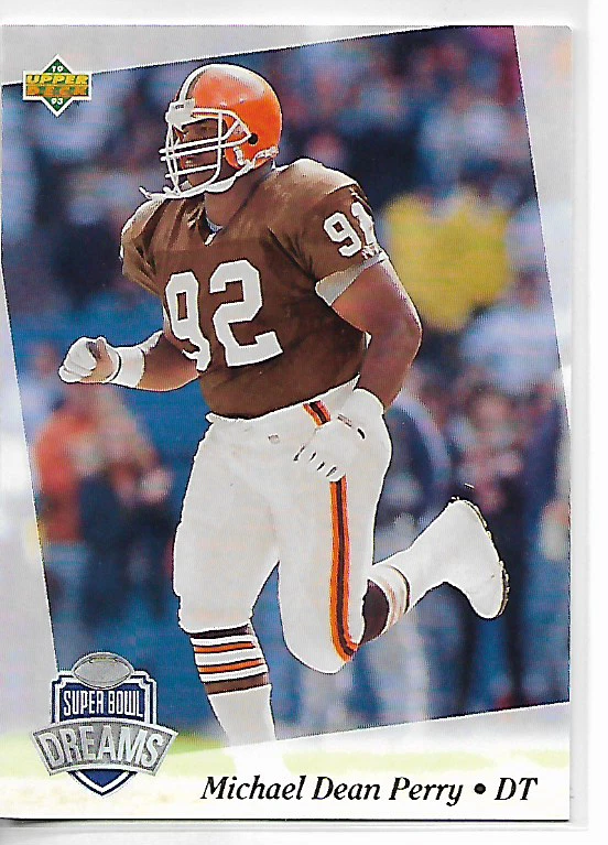 1993 Upper Deck NFL Experience Michael Dean Perry Card #29 - Image 1 of 1