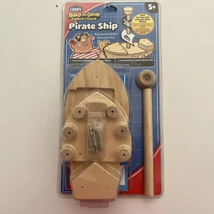 Lowe's Build and Grow Pirate Ship Kit - Ages 5+ New/Sealed Package - Picture 1 of 2