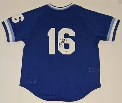 Bo Jackson Signed Auto Kansas City Royals Mitchell Ness Authentic Jersey PSA - Image 1 of 4
