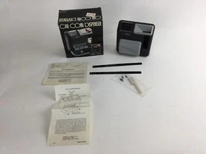 Soporte dispensador de monedas para automóvil almacenamiento universal cambio de dinero accesorios negro nuevo - Imagen 1 de 4
