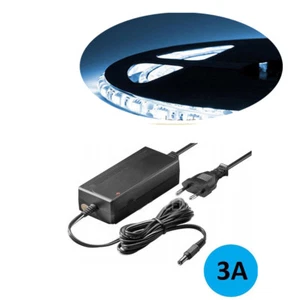 KIT STRISCIA LED 5050 FLESSIBILE 5M ADESIVA E ALIMENTATORE 3A BIANCO FREDDO IP65 - Foto 1 di 1