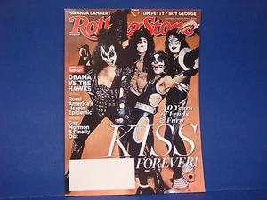 Rolling Stone Magazine,April 10,2014,40 Years of Fueds & Fury Kiss Forever M5834 - Imagen 1 de 1