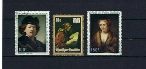 REMBRANDT por CADENA DE ORO - TELAS.- DAHOMEY/1969 >> ''LA MARE' >>RUANDESA - Imagen 1 de 2