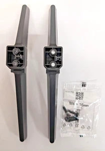 HISENSE 43A6NTUK 43" TV LEGS FEET RSAG8.078.7364 INC SCREWS ORIGINAL NEW - Picture 1 of 3