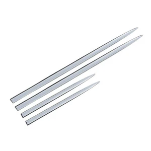 ABS Chrome Body Door Molding Trim Sill Cover Guard Protect Strips Car Accessory - Picture 1 of 7
