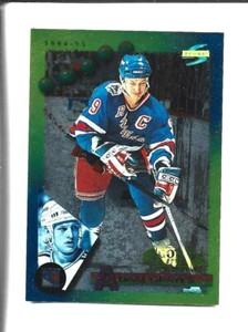 1994-95 Score Gold Line #164 Adam Graves card, New York Rangers