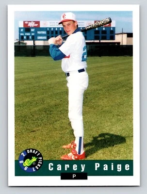 1992 Classic Draft Picks - Carey Paige #67 (RC) - Image 1 of 2