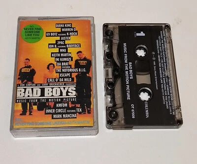 Bad boys soundtrack kmfdm 2pac tupac The Notorious big org indonesia tapes 1995 - Image 1 of 4