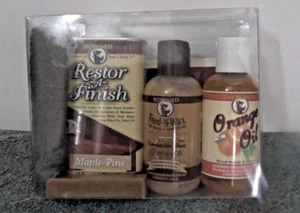 Howard Restor-A-Finish Home Wood Care Kit 5 Piece Maple Pine - Picture 1 of 4