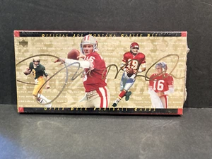 1995 Upper Deck Official Joe Montana Career NFL Football Card Set Sealed New HOF - Picture 1 of 5