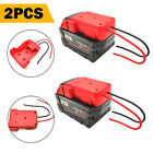 2Pcs Power Wheels Adapter For Milwaukee M18 Battery 18V To Dock Power 2 Wirings