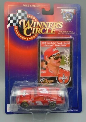 NASCAR 50th Anniversary #3 Dale Earnhardt Coca-Cola Die Cast 1:64 Race Car 1998 - Image 1 of 4