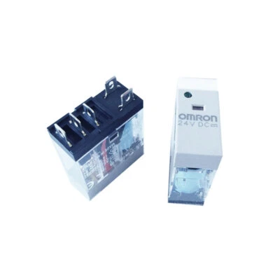 Omron G2R-1-SN(S) 24VDC 5Pin 10A G2R-2-SN(S) 24VDC 8Pin 5A Safety Relay - Image 1 of 4