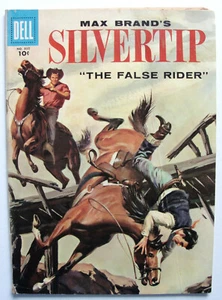 MAX BRAND'S SILVERTIP ~ Four Color #835 VG 1957 DELL Comic Book - Picture 1 of 4