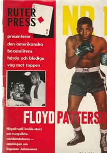 RUTTER PRESS SWEDISH BOXING MAGAZINE 1959 NUMMER 1- FLOYD PATTERSON COVER - Picture 1 of 3