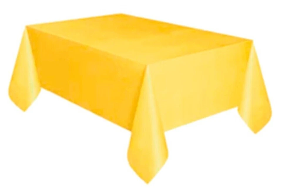 54" x 108" Disposable Dining Table Cover Cloth Birthday Party Tablecloth Decor - Image 1 of 1