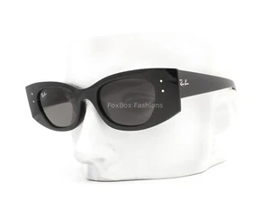 Ray-Ban Kat Sunglasses RB 4427 6677/87 Polished Black Gray Tinted - No Case - Picture 1 of 12