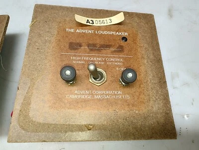 GOOD A3 Advent Crossover for New Large Advent NLA Loudspeaker 8 Ohm Vintage - Image 1 of 4