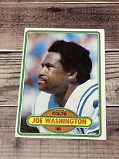 1980 Topps #505 Joe Washington Baltimore Colts