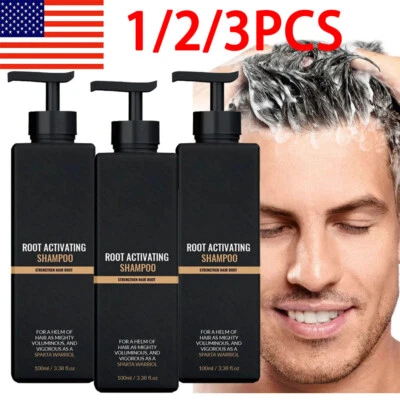1-3PCS Root Activator Shampoo, SPARTAN Hair Loss Shampoo,Shampoo Root Activator - Image 1 of 4