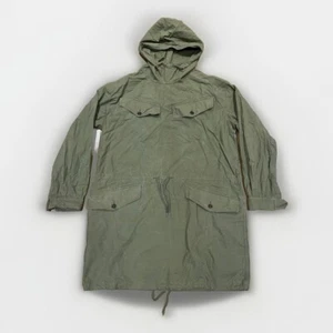 Vintage army smock French Alpine army 1950s 50s military workwear chore - Picture 1 of 18