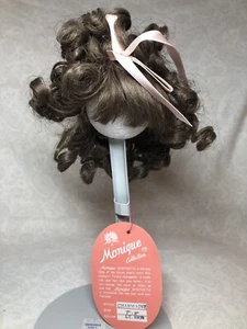7-8 Sized Doll Wig by Monique Gold Synthetic “Charmaine” Light Brown Long #7 - Picture 1 of 12