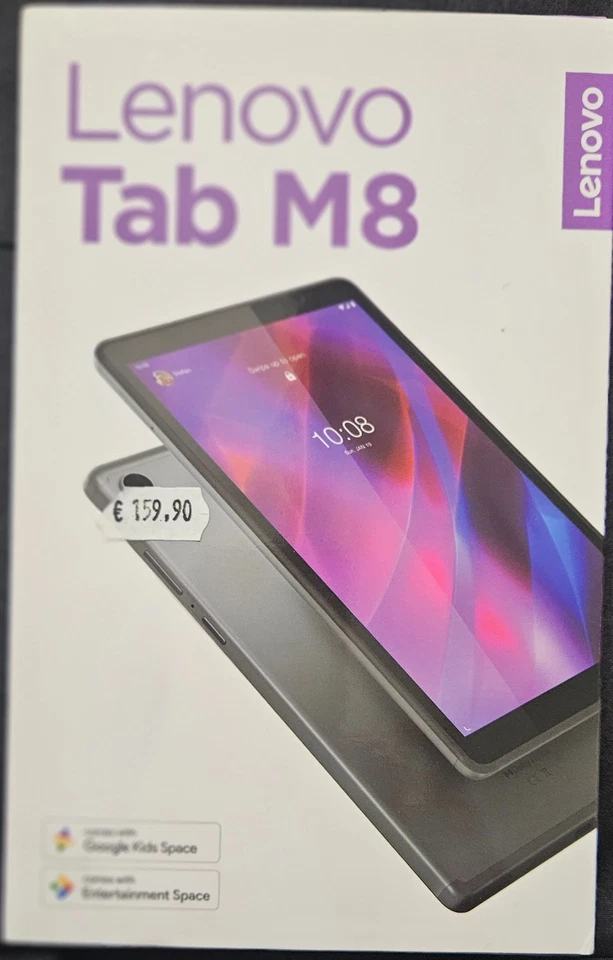 Lenovo Smart Tab M8 32GB Wi-Fi + LTE  - Iron Grey - Immagine 1 di 1