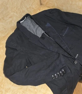 Yohji Yamamoto Men’s 2 Button Cotton Jacket. Made in Japan. Size 4 EU Size 52. - Picture 1 of 17