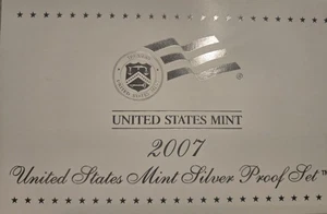 2007 Silver Proof Set U.S. Mint Original Government Packaging, OGP COA - Picture 1 of 10